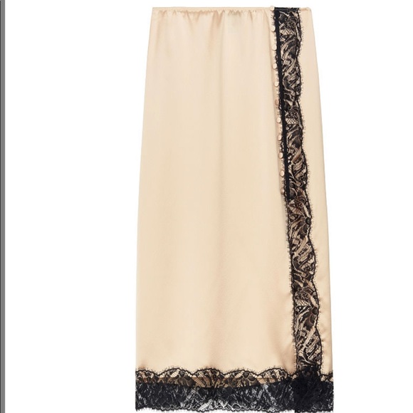 NWT Side Button Slip Skirt - Picture 3 of 3